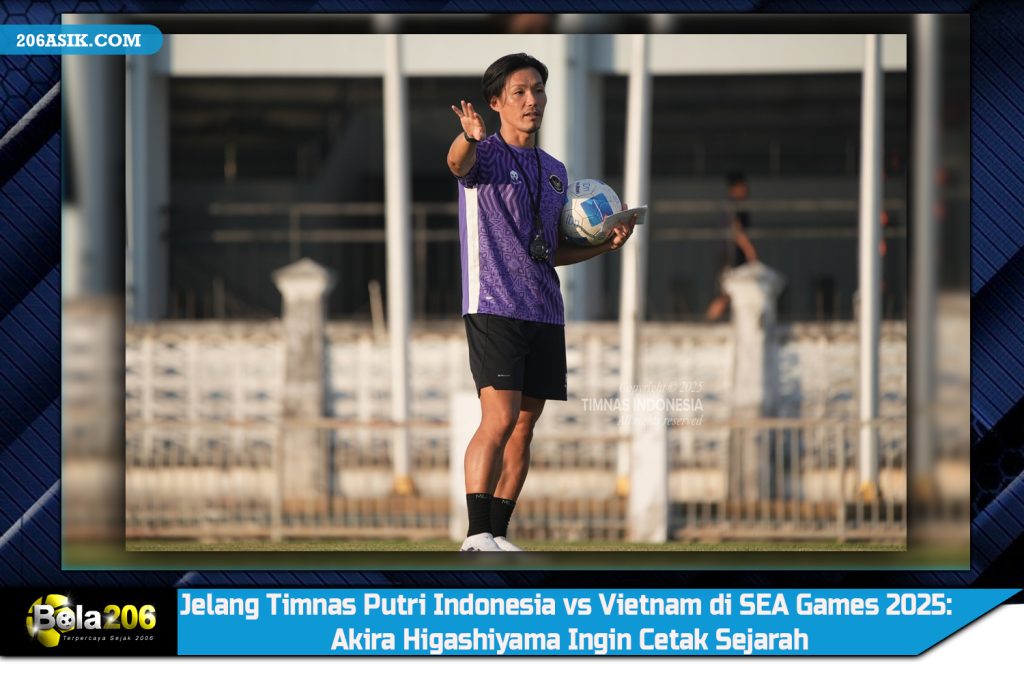 Jelang Timnas Putri Indonesia vs Vietnam di SEA Games 2025: Akira Higashiyama Ingin Cetak Sejarah