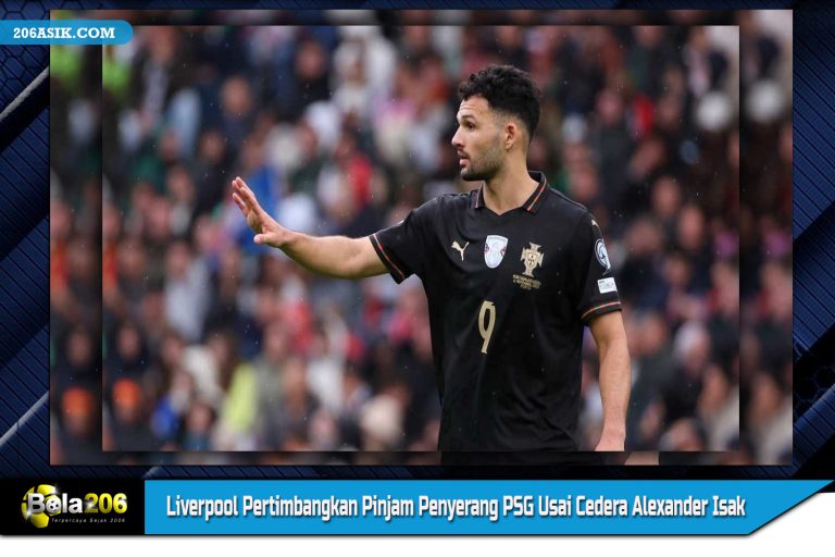 Liverpool Pertimbangkan Pinjam Penyerang PSG Usai Cedera Alexander Isak