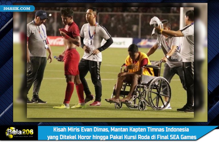 Kisah Miris Evan Dimas, Mantan Kapten Timnas Indonesia yang Ditekel Horor hingga Pakai Kursi Roda di Final SEA Games