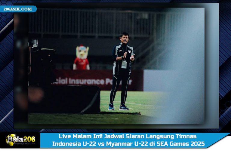 Live Malam Ini! Jadwal Siaran Langsung Timnas Indonesia U-22 vs Myanmar U-22 di SEA Games 2025