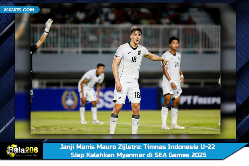 Janji Manis Mauro Zijlstra: Timnas Indonesia U-22 Siap Kalahkan Myanmar di SEA Games 2025