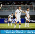 Janji Manis Mauro Zijlstra: Timnas Indonesia U-22 Siap Kalahkan Myanmar di SEA Games 2025
