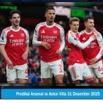 Prediksi Arsenal vs Aston Villa 31 Desember 2025