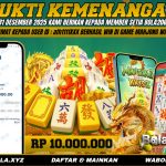 BUKTI KEMENANGAN MEMBER BOLA206 TANGGAL 31 DESEMBER 2025