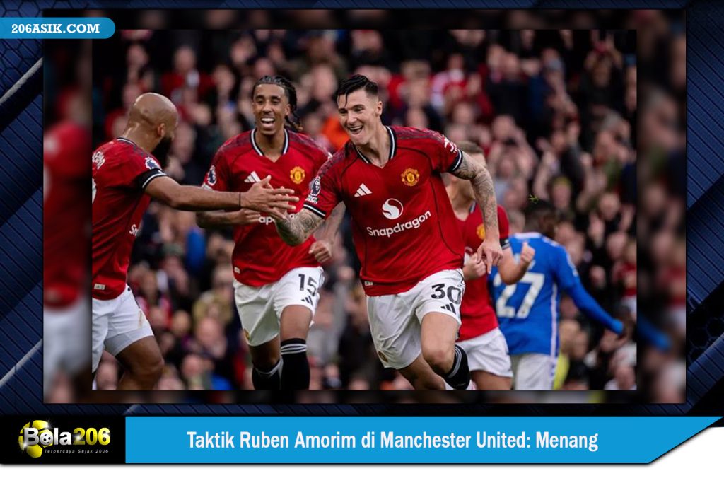Taktik Ruben Amorim di Manchester United Menang tapi Masih