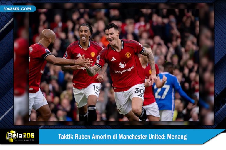 Taktik Ruben Amorim di Manchester United Menang tapi Masih