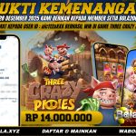 BUKTI KEMENANGAN MEMBER BOLA206 TANGGAL 28 DESEMBER 2025