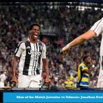 Man of the Match Juventus vs Udinese: Jonathan David