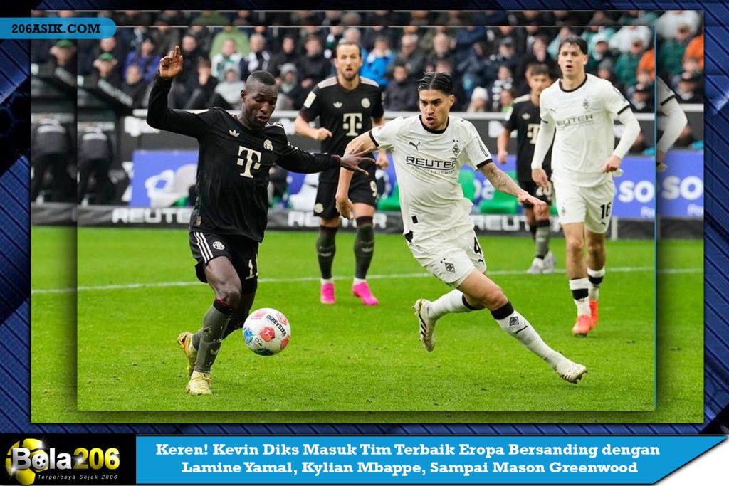 Keren! Kevin Diks Masuk Tim Terbaik Eropa Bersanding dengan Lamine Yamal, Kylian Mbappe, Sampai Mason Greenwood