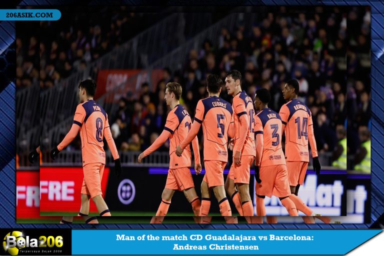Man of the match CD Guadalajara vs Barcelona: Andreas Christensen