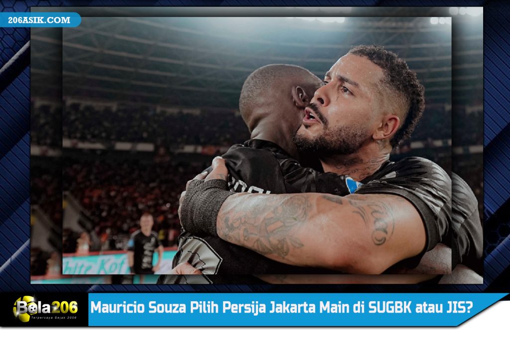 Mauricio Souza Pilih Persija Jakarta Main di SUGBK atau JIS?