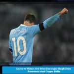 Lazio vs Milan: Gol Telat Zaccagni Singkirkan Rossoneri dari Coppa Italia
