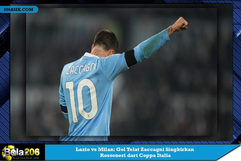 Lazio vs Milan: Gol Telat Zaccagni Singkirkan Rossoneri dari Coppa Italia