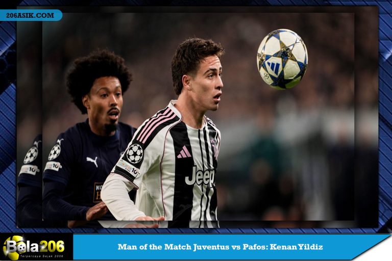 Man of the Match Juventus vs Pafos: Kenan Yildiz