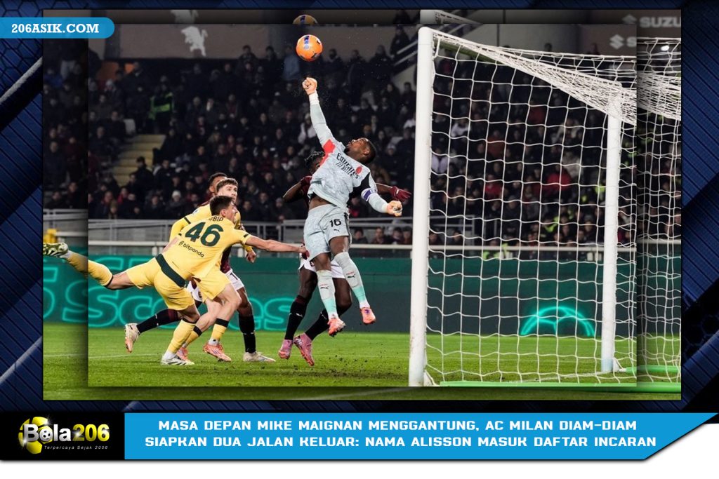 Masa Depan Mike Maignan Menggantung, AC Milan Diam-Diam Siapkan Dua Jalan Keluar: Nama Alisson Masuk Daftar Incaran