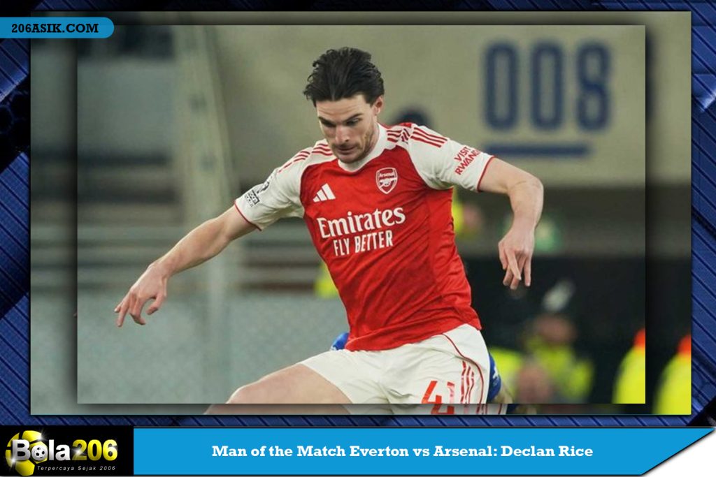 Man of the Match Everton vs Arsenal: Declan Rice