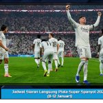 Jadwal Siaran Langsung Piala Super Spanyol 2026 (8-12 Januari)