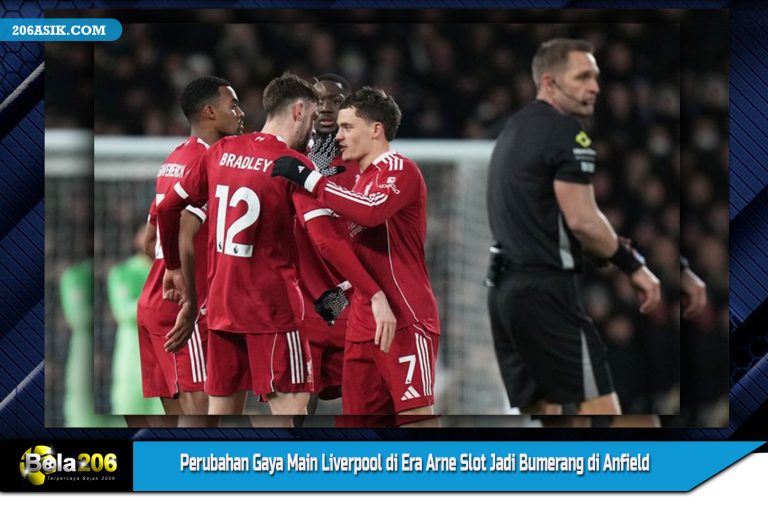 Perubahan Gaya Main Liverpool di Era Arne Slot Jadi Bumerang di Anfield