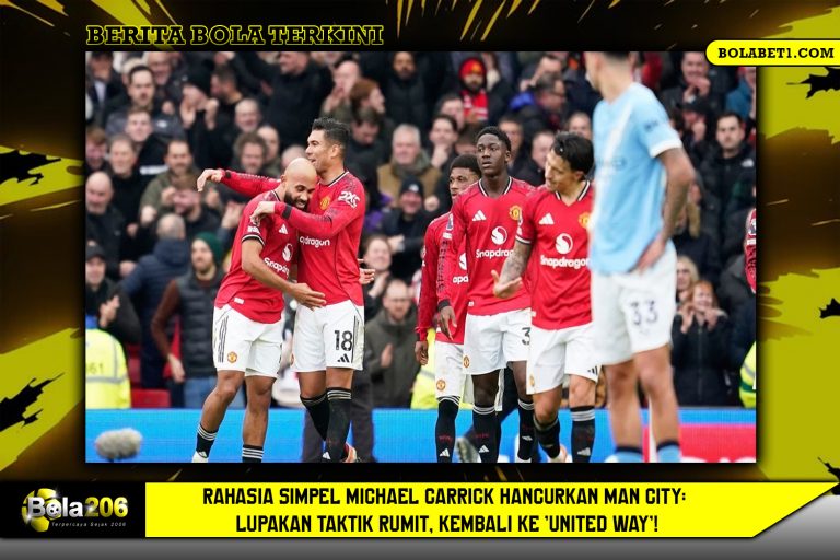 Rahasia Simpel Michael Carrick Hancurkan Man City: Lupakan Taktik Rumit, Kembali ke 'United Way'!