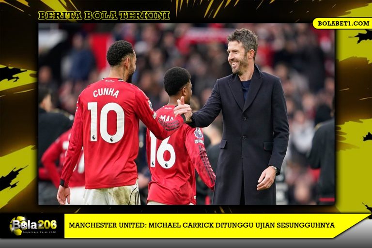 Manchester United: Michael Carrick Ditunggu Ujian Sesungguhnya