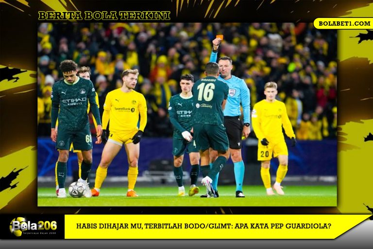 Habis Dihajar MU, Terbitlah Bodo/Glimt: Apa Kata Pep Guardiola?