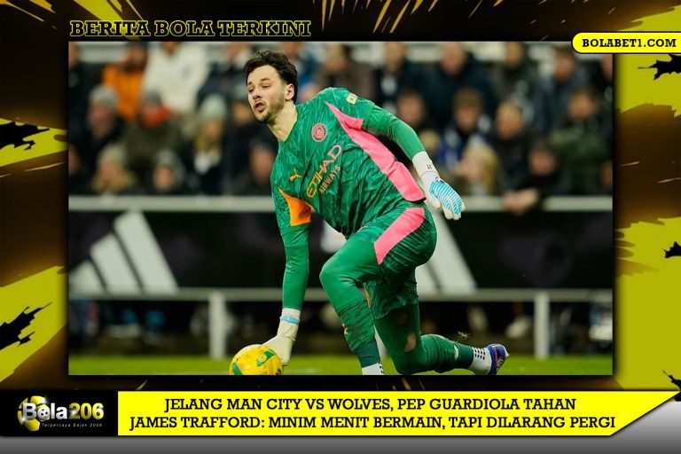 Jelang Man City vs Wolves, Pep Guardiola Tahan James Trafford: Minim Menit Bermain, Tapi Dilarang Pergi