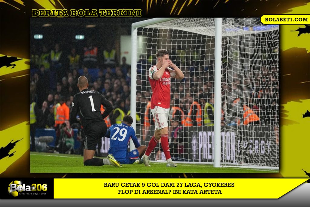 Baru Cetak 9 Gol dari 27 Laga, Gyokeres Flop di Arsenal? Ini Kata Arteta