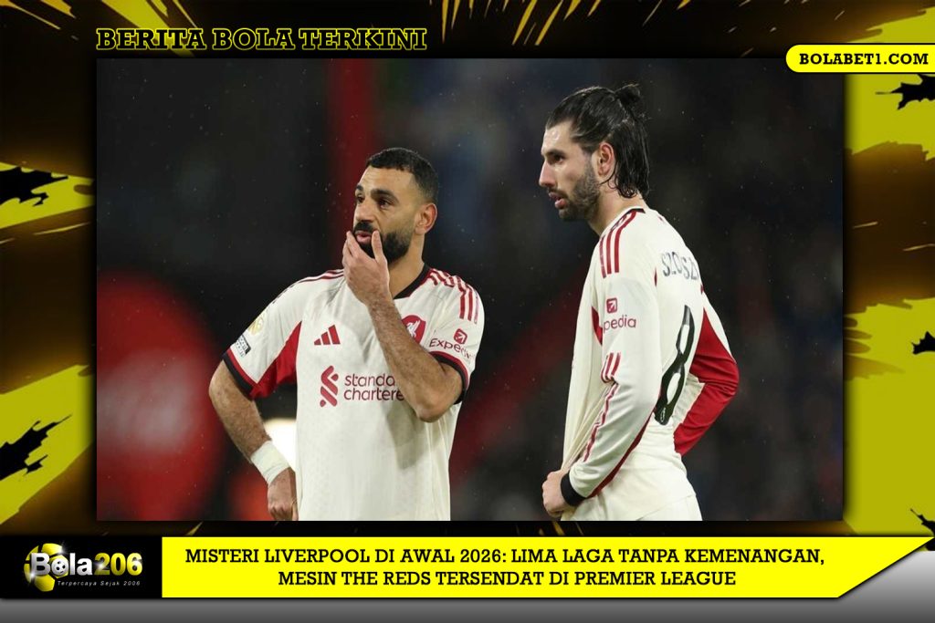 Misteri Liverpool di Awal 2026: Lima Laga Tanpa Kemenangan, Mesin The Reds Tersendat di Premier League