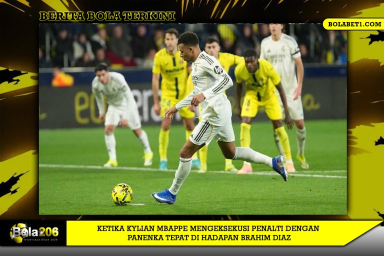 Ketika Kylian Mbappe Mengeksekusi Penalti dengan Panenka Tepat di Hadapan Brahim Diaz