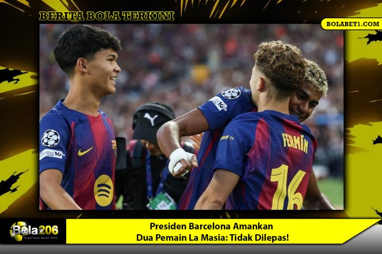 Presiden Barcelona Amankan Dua Pemain La Masia Tidak Dilepas!