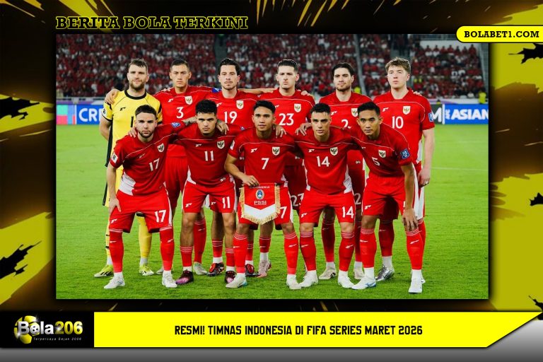 RESMI! Timnas Indonesia di FIFA Series Maret 2026