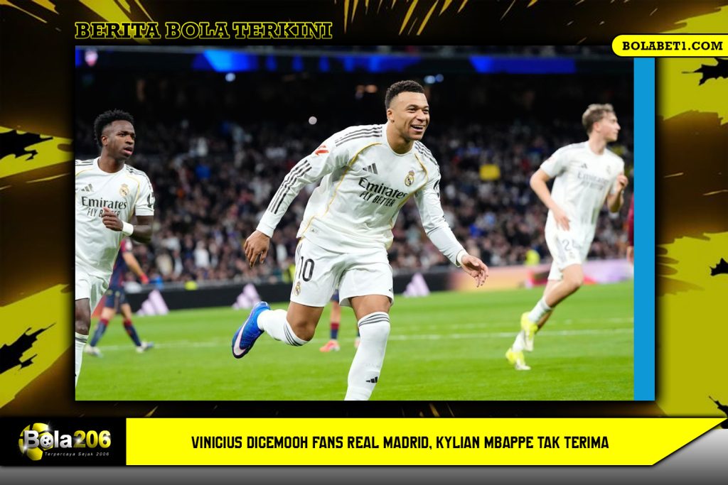 Vinicius Dicemooh Fans Real Madrid, Kylian Mbappe tak Terima