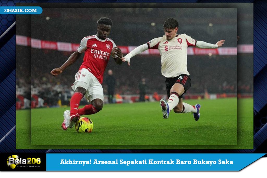 Akhirnya! Arsenal Sepakati Kontrak Baru Bukayo Saka