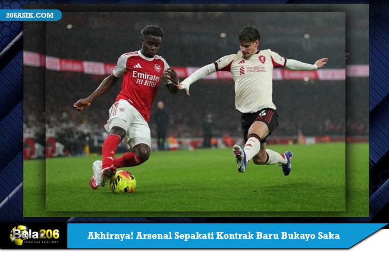 Akhirnya! Arsenal Sepakati Kontrak Baru Bukayo Saka