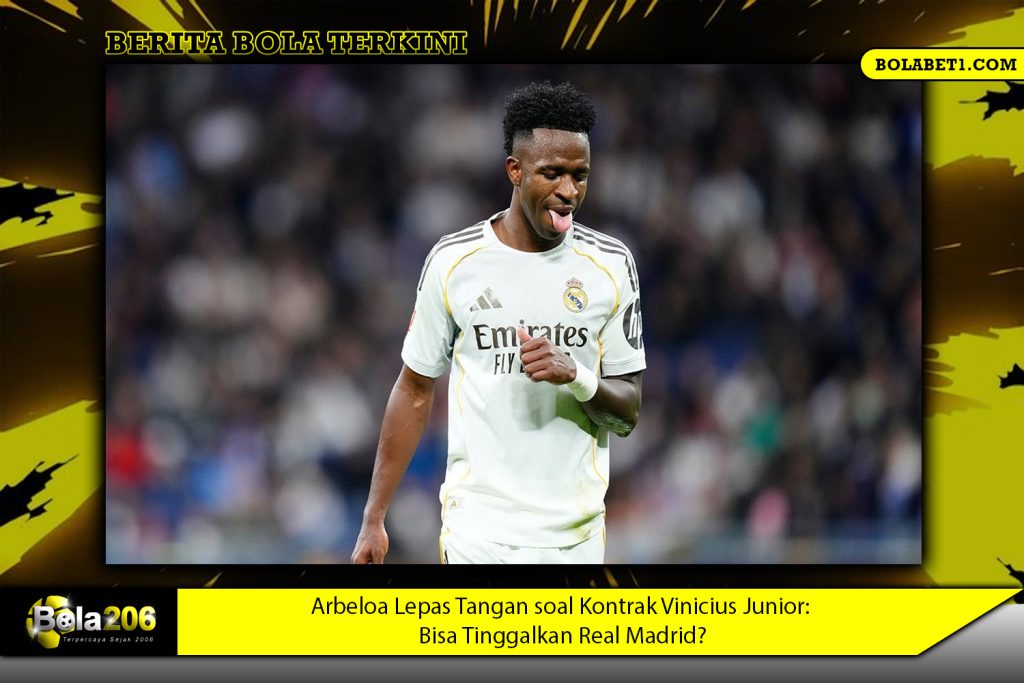 Arbeloa Lepas Tangan soal Kontrak Vinicius Junior: Bisa Tinggalkan Real Madrid?