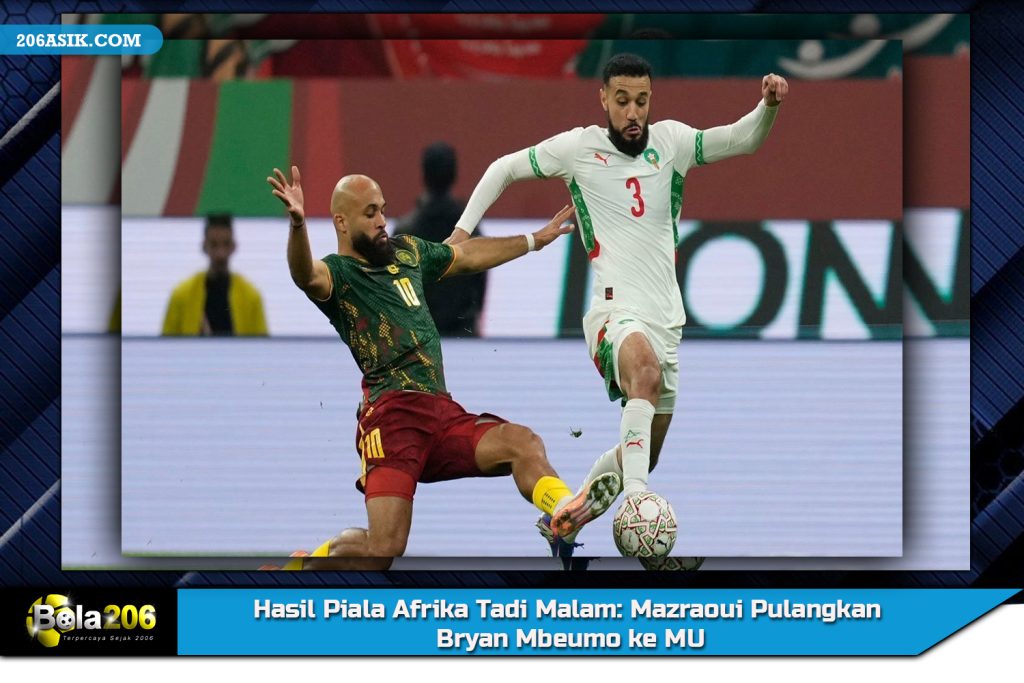Hasil Piala Afrika Tadi Malam: Mazraoui Pulangkan Bryan Mbeumo ke MU