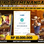 BUKTI KEMENANGAN MEMBER BOLA206 TANGGAL 26 JANUARI 2026