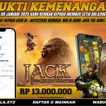 BUKTI KEMENANGAN MEMBER BOLA206 TANGGAL 09 JANUARI 2026