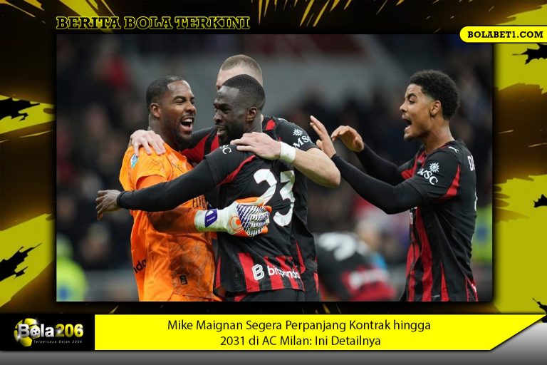 Mike Maignan Segera Perpanjang Kontrak hingga 2031 di AC Milan: Ini Detailnya