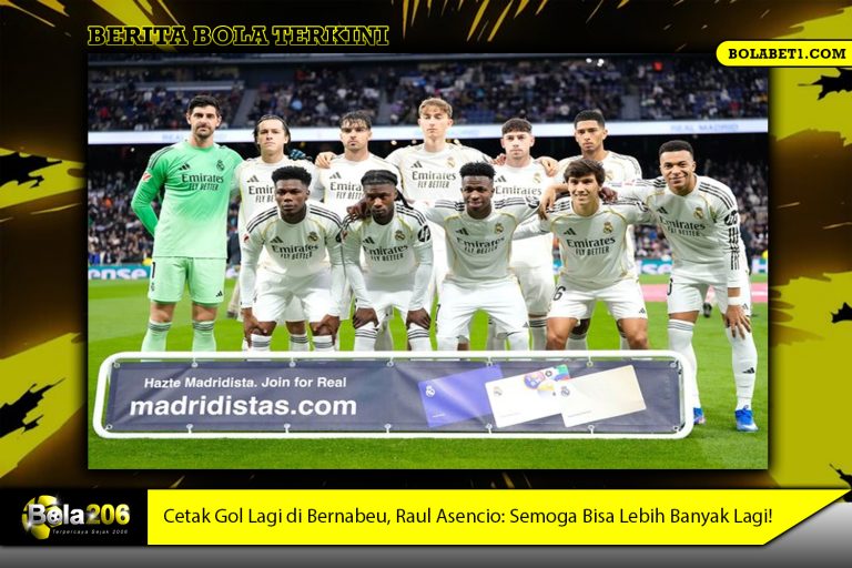 Cetak Gol Lagi di Bernabeu, Raul Asencio: Semoga Bisa Lebih Banyak Lagi!