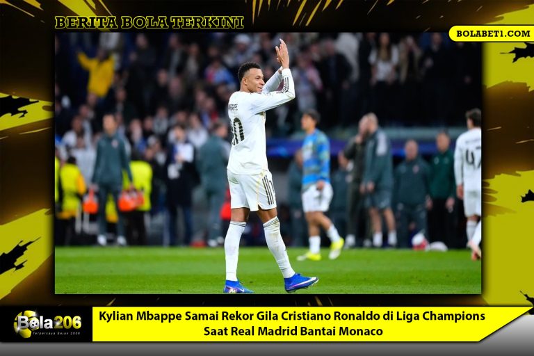 Kylian Mbappe Samai Rekor Gila Cristiano Ronaldo di Liga Champions Saat Real Madrid Bantai Monaco