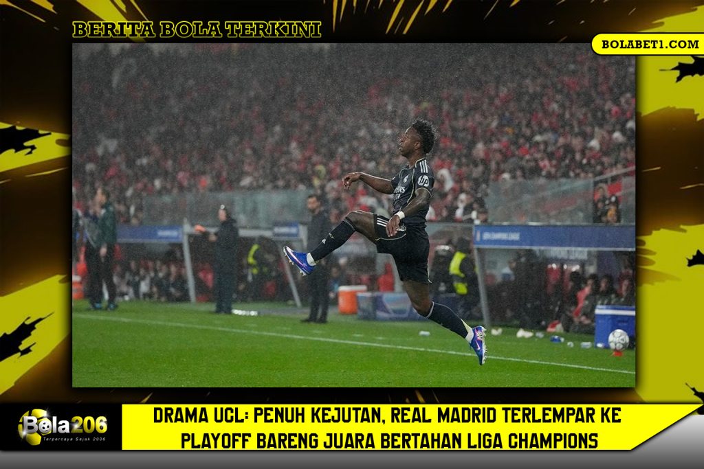 Drama UCL: Penuh Kejutan, Real Madrid Terlempar ke Playoff Bareng Juara Bertahan Liga Champions