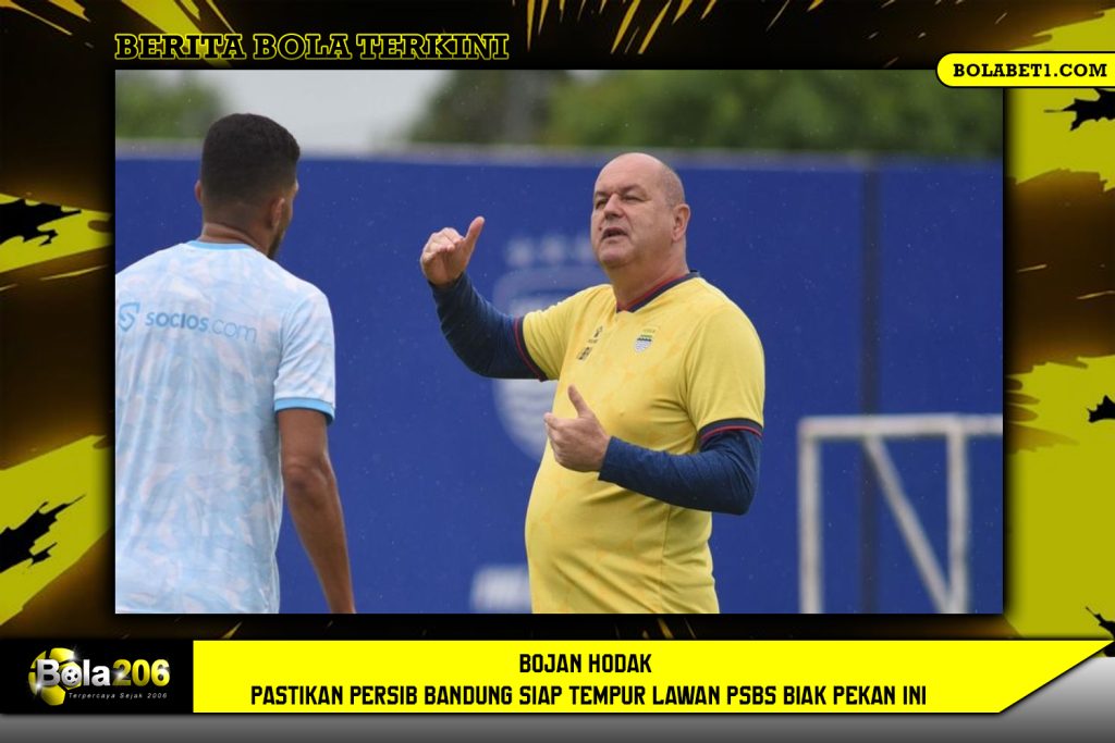 Bojan Hodak Pastikan Persib Bandung Siap Tempur Lawan PSBS Biak Pekan Ini