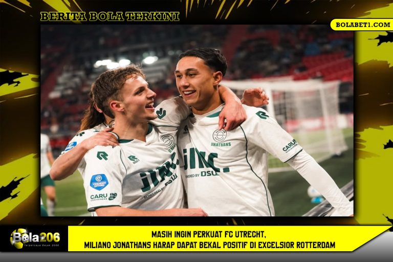 Masih Ingin Perkuat FC Utrecht, Miliano Jonathans Harap Dapat Bekal Positif di Excelsior Rotterdam