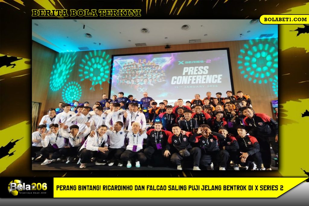 Perang Bintang! Ricardinho dan Falcao Saling Puji Jelang Bentrok di X Series 2