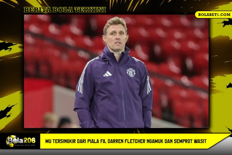 MU Tersingkir dari Piala FA, Darren Fletcher Ngamuk dan Semprot Wasit