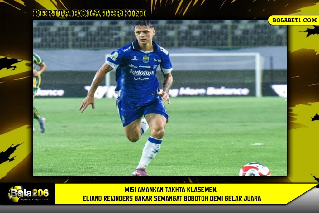 Misi Amankan Takhta Klasemen, Eliano Reijnders Bakar Semangat Bobotoh demi Gelar Juara