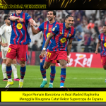 Rapor Pemain Barcelona vs Real Madrid Raphinha Menggila Blaugrana Catat Rekor Supercopa de Espana