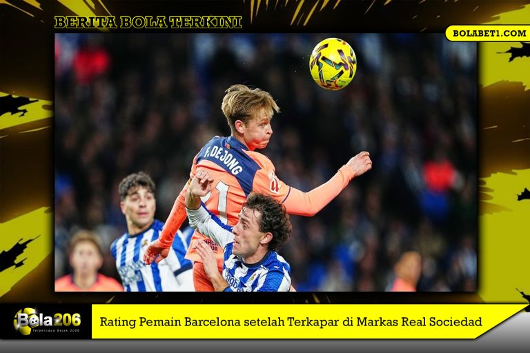 Rating Pemain Barcelona setelah Terkapar di Markas Real Sociedad
