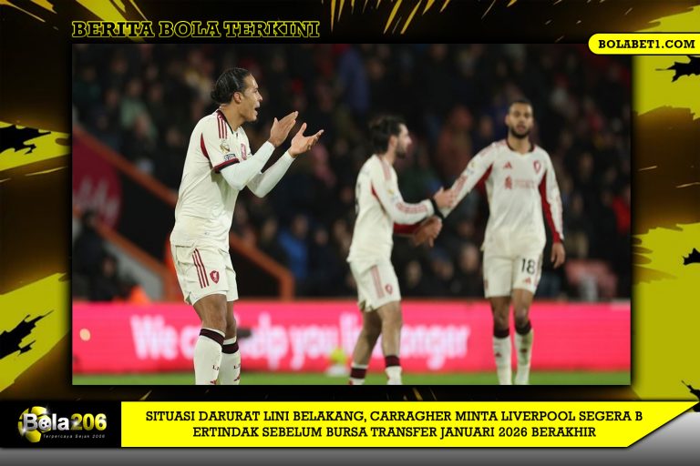 Situasi Darurat Lini Belakang, Carragher Minta Liverpool Segera Bertindak Sebelum Bursa Transfer Januari 2026 Berakhir